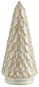X-MAS Jedľa 12 cm - krémová