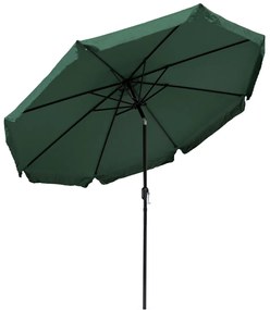 Záhradný slnečník Lavulo 3 m zelený