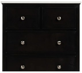 Čierna komoda 60x75, 5x33 cm Mods – Ixia