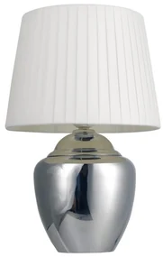 Platinet Stolná lampa 1xE27/25W/230V lesklý chróm PL0677