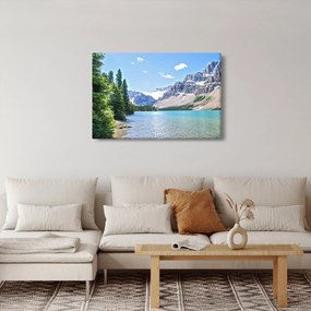 Obraz Alpského jazera (90x60 cm)