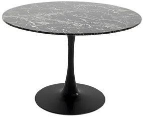 Schickeria jedálenský stôl čierny 110 cm