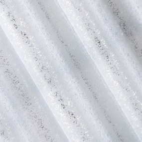 ZÁCLONA NA KRÚŽKOCH GAJA 140X250 CM BIELA