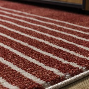 Dywany Łuszczów, Kusový koberec Fusion 0810 beige/terra, 200x290, viacfarebná, kancelária