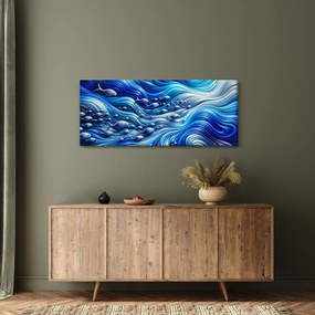 Obraz – Ryby vo vlnách (120x50 cm)