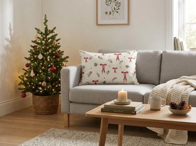 Bavlnená obliečka na vankúš HOLLY BOWS 50x70 cm, farebný