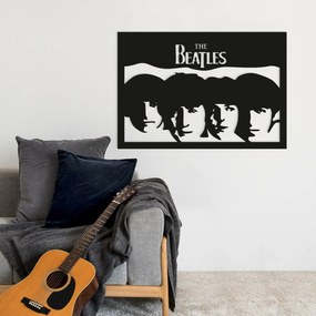 DUBLEZ | Drevený obraz na stenu - The Beatles