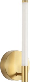 Moderné nástenné LED svietidlo CLODE zlaté 26 cm