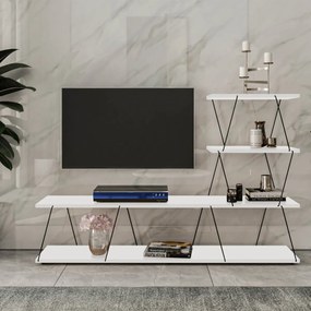 Televízny stolík Ilgaz White