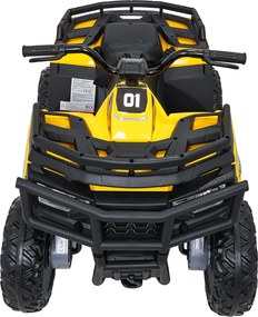 Ramiz Štvorkolka 4x4 ATV WOLF žltá
