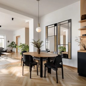 Nástenné zrkadlo 60x150 cm Loft Two-Tone – Styler