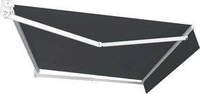 Markíza BestBerg BBSU-M295BK / 295 × 200 cm / biela/čierna