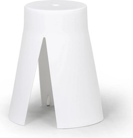 Plastová stolička RIKO, biel