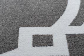 Okrúhly koberec HAMPTON Lux sivý