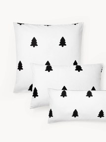 Flanelová obojstranná obliečka na vankúš s vianočným motívom Noan