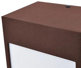 Brilagi - vonkajšie LED nástenné svietidlo TERNI LED/12W/230V hnedá IP44