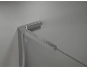 Mexen, Mexen Kioto-X L sprchová stena 110 x 200 cm, 10 mm priehľadná, chróm - 800-110-107-01-00-X