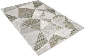 TA Koberec E455A SVETLO SIVÁ/TMAVOZELENÁ ASTHANE Rozmer: 80x150 cm