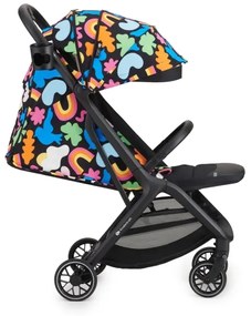 KINDERKRAFT SELECT - Športový kočík NUBI 2 Happy shapes