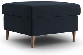 Tmavomodrá zamatová podnožka Kyoto – Cosmopolitan Design