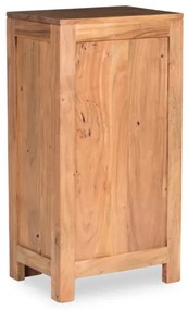 furniture-nabytek.cz - Masívna kúpeľňová skrinka Auckland z akácie, lakovaná, hnedá