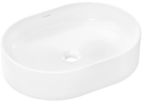 Hansgrohe Xuniva U umývadlo 55x40 cm oválny pultové umývadlo biela 61073450