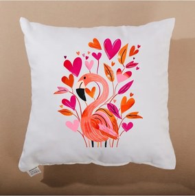 Dekoratívny vankúš Flamingo 40x40 cm EMI