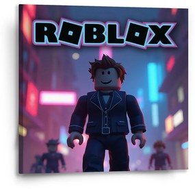 Sablio Obraz ROBLOX Neónové mesto - 50x50 cm