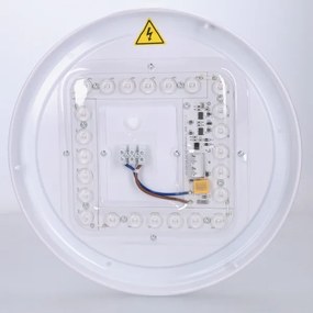 BRILAGI - LED stropné svietidlo FLOCO LED/24W/230V priemer 30 cm drevené/biele