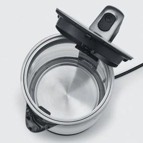 Severin WK 3420 - Rýchlovarná kanvica 1,7 l 2200W/230V nerez/sklo