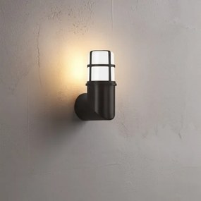 Redo 90198 - Vonkajšie nástenné svietidlo TRITON 1xE27/28W/230V IP54 čierna