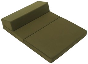 Skladacie kreslo/matrac VEDIS, zelená