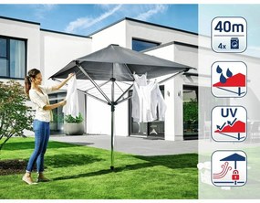 Leifheit LinoProtect 400 82100 vonkajší sušiak na bielizeň