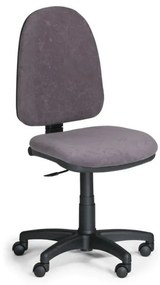 Kancelárska stolička TORINO bez podpierok rúk, sivá