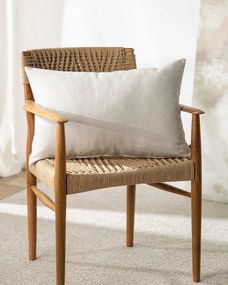 Karin - jednoduchá obliečka, 60x40cm farba produktu béžová látka zapletaná