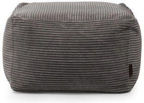 Krémový menčestrový sedací vak Softbox MooG – SLOWDOWN