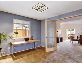 LED Stmievateľné stropné svietidlo LED/95W/230V 3000-6500K + diaľkové ovládanie