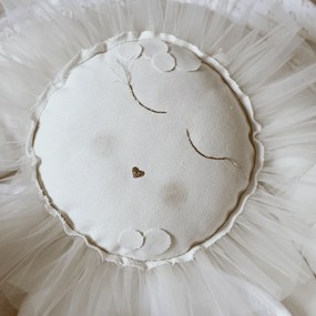 Závesná dekorácia slnka vanilka 35x35x5cm