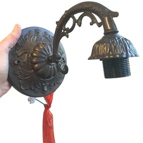 Otočné nástenné svietidlo s vypínačom ACRUX Ø25*36