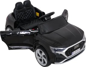Elektrické autíčko Audi SQ8 čierne / sivé