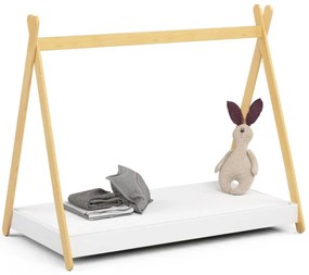 Detská posteľ GEM 80x160 cm, biela