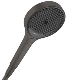 Hansgrohe Rainfinity, ručná sprcha 130 3jet EcoSmart, kartáčovaný čierny chróm, HAN-26865340