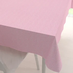Biante Bavlnený obdĺžnikový obrus Sandra SA-256 Ryža na ružovom 60x100 cm