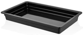 KULSAN MELAMÍNOVÁ GASTRO MISA 53X32,5X6,5CM ČIERNA