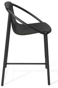 Čierna plastová barová stolička 90 cm Ringo – Umbra