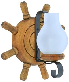 Nástenné svietidlo TIMONA 1xE14/40W/230V buk