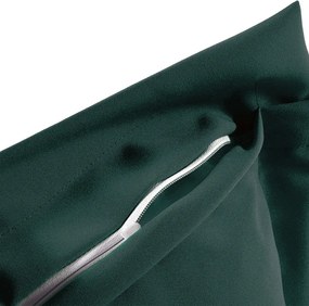 Biante Dekoračná obliečka na vankúš s lemom Rongo RG-099 Tmavá fľaškovo zelená 40 x 60 cm