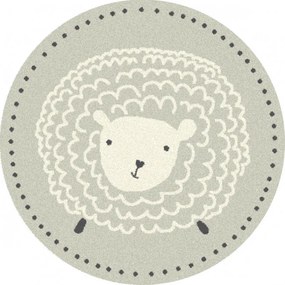 Detský koberec Agnella Isfahan M Sheep popol kruh
