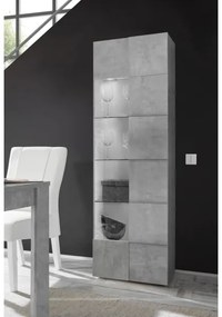 Komoda SERIAN sivý betón