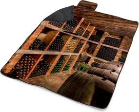 Sablio Plážová deka Vínna pivnička: 200x140 cm